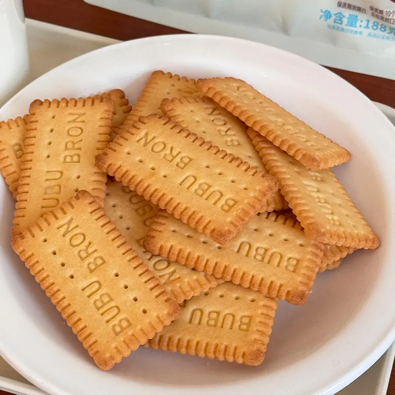 Kjeks med høy protein DHA eggostsmak