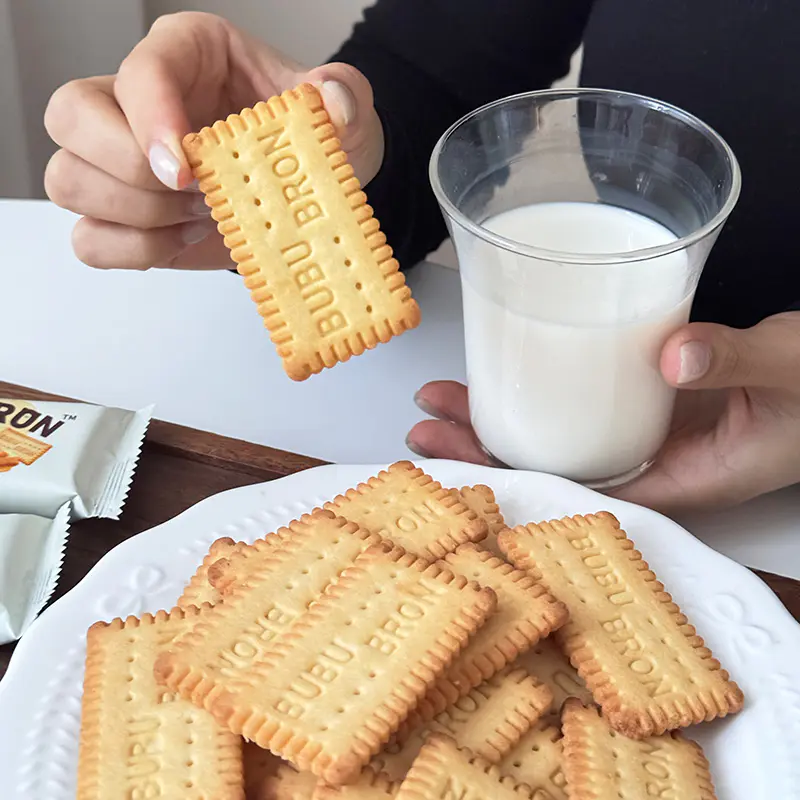 Kjeks med høy protein DHA eggostsmak
