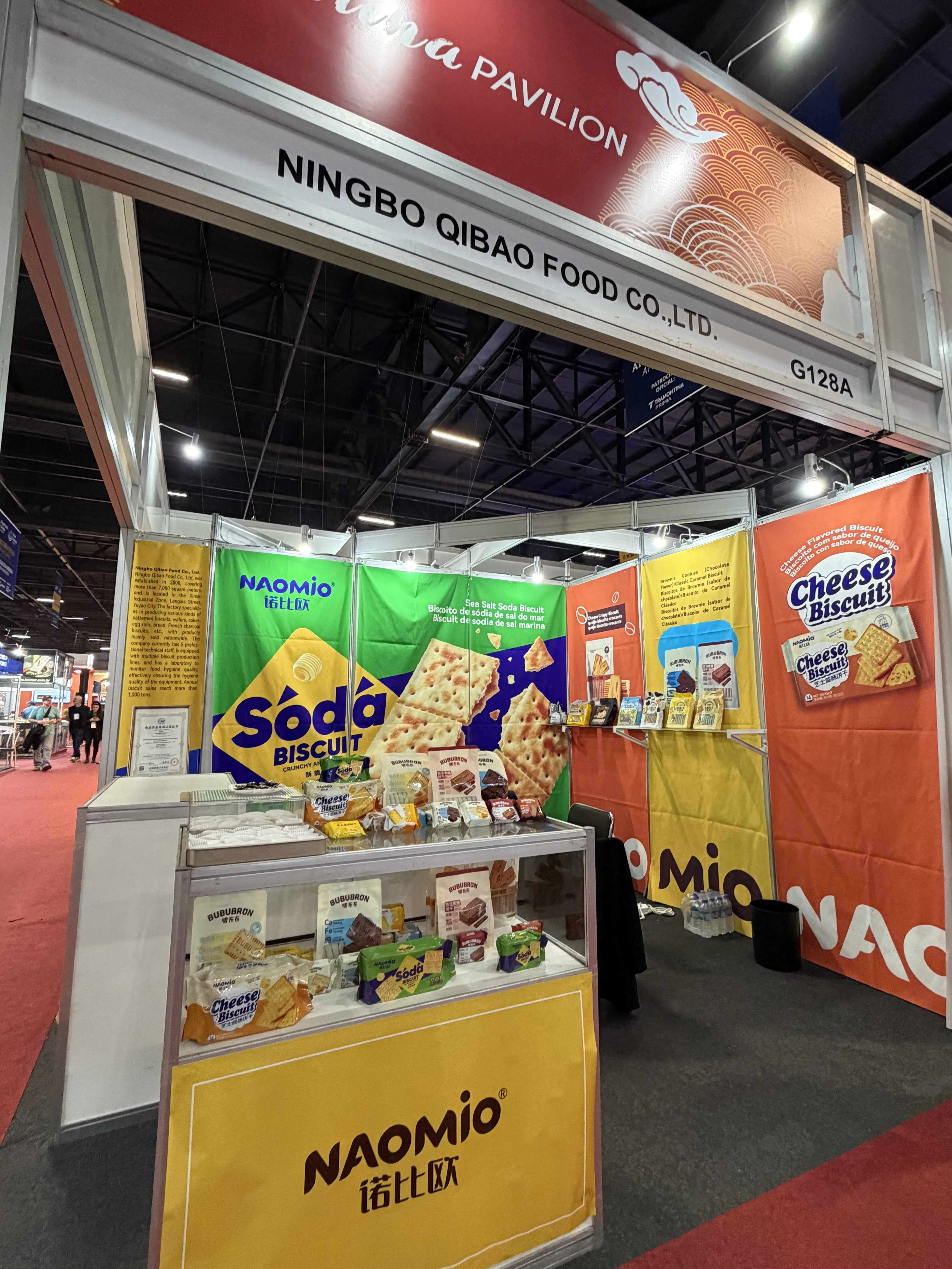 Ningbo Qibao Food Co., Ltd. viser frem innovative matprodukter av høy kvalitet på Fispal Food Service